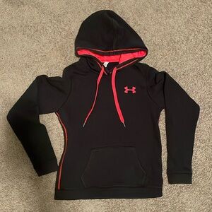 Under Armour black hoodie; woman’s small